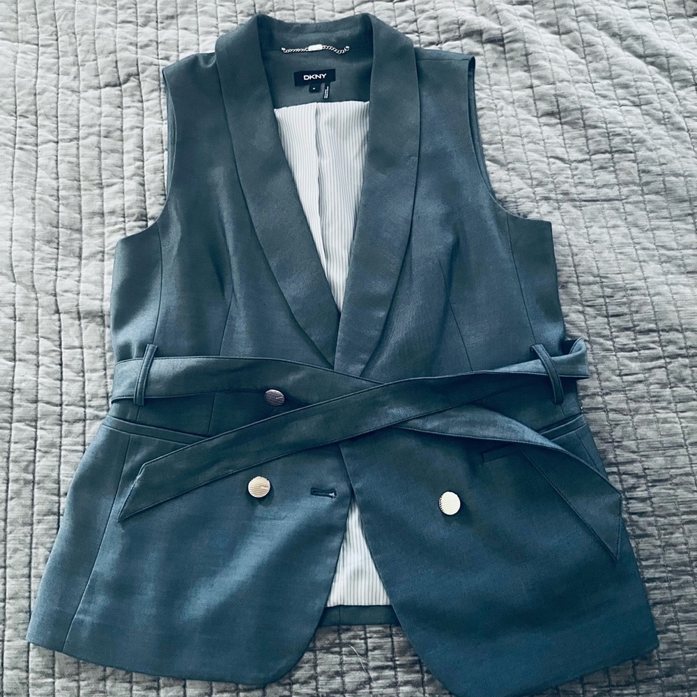 DKNY Blazer Vest (blue)